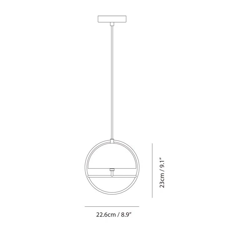 Huan 1 - Light Single Pendant