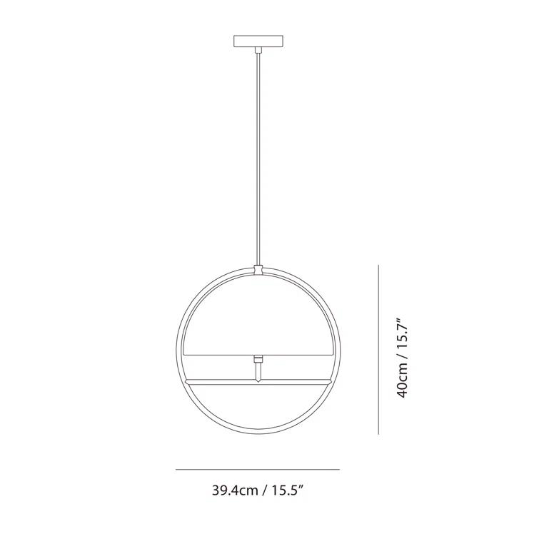 Huan 1 - Light Single Pendant