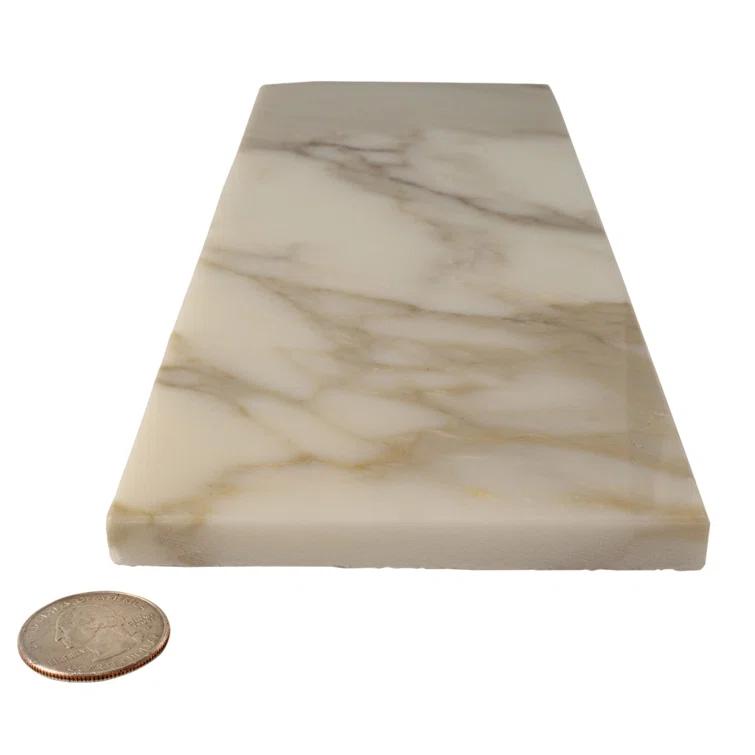 4" x 12" Marble Subway Wall & Floor Tile