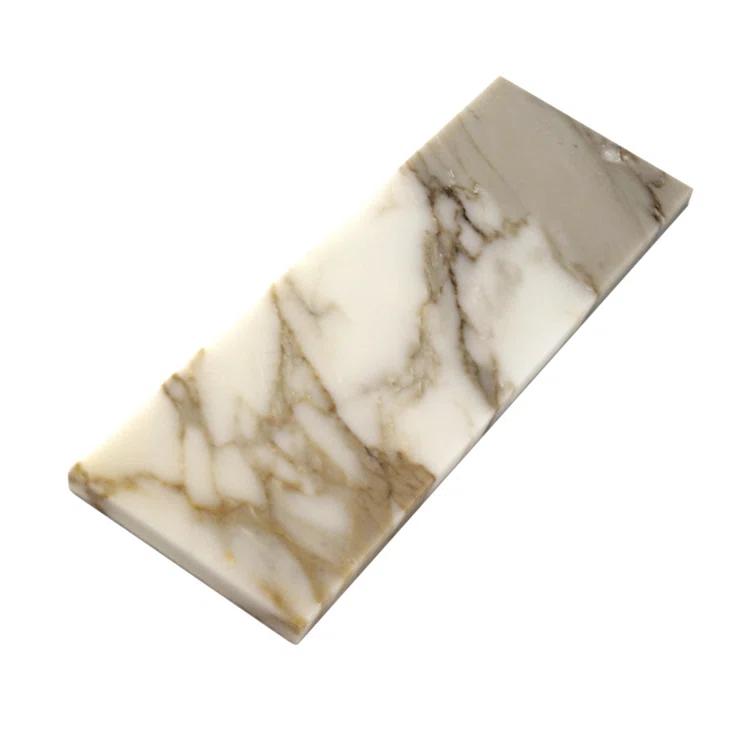 4" x 12" Marble Subway Wall & Floor Tile