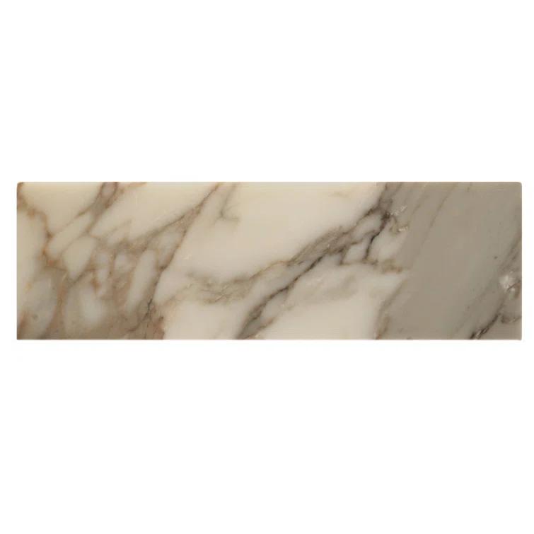 4" x 12" Marble Subway Wall & Floor Tile