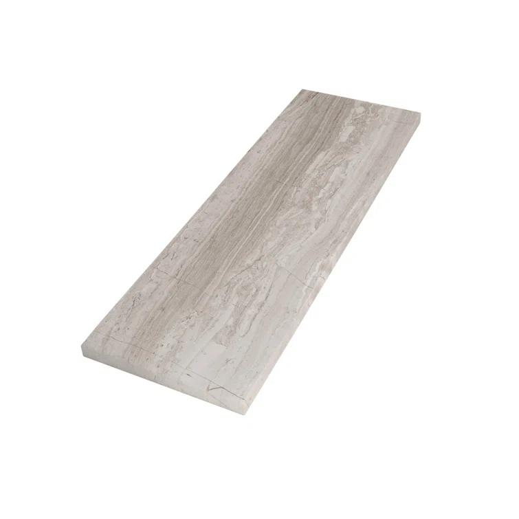 Apollo Tile 4 x 12 Wooden Grey Marble Subway Tile