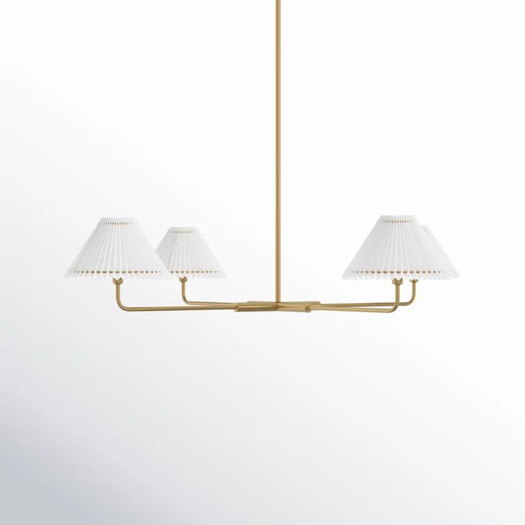 Pearson 4 Light Metal Dimmable Sputnik Chandelier