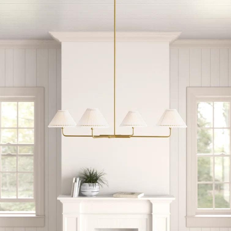 Pearson 4 Light Metal Dimmable Sputnik Chandelier