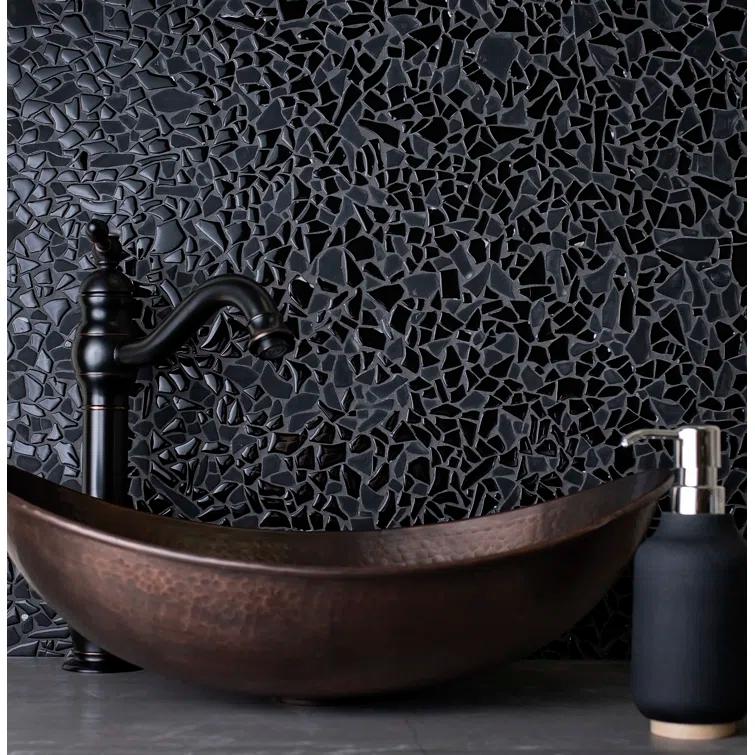 Glass Pebbles Mosaic Wall & Floor Tile