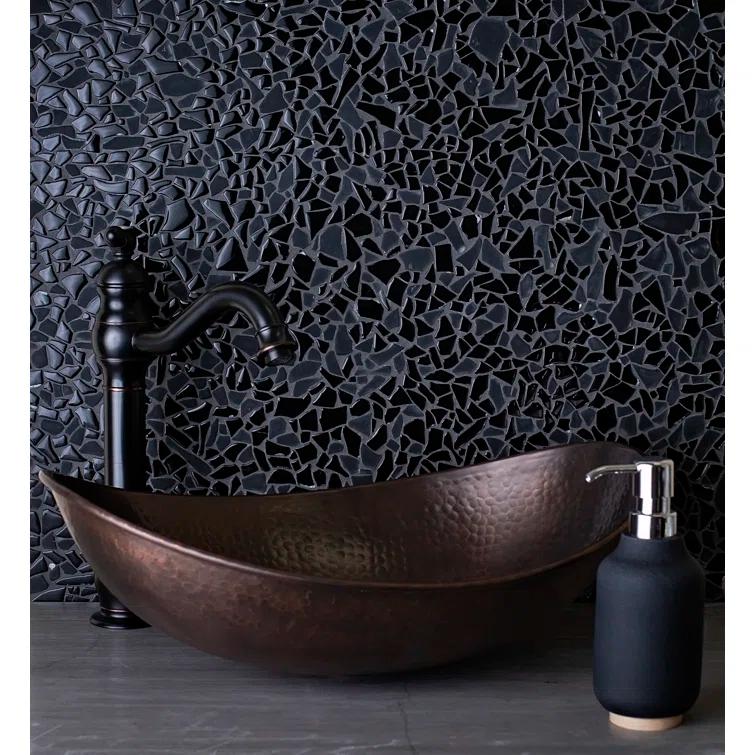 Glass Pebbles Mosaic Wall & Floor Tile