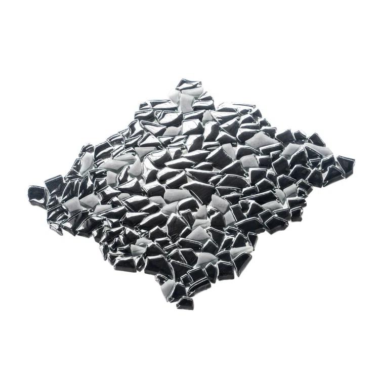 Apollo Tile Glass Pebbles Mosaic Wall & Floor Tile