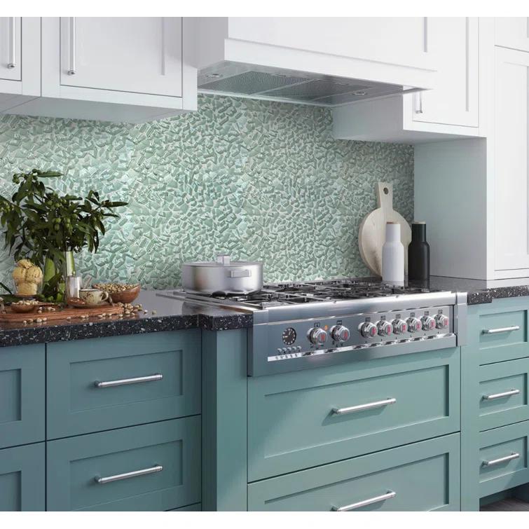 Glass Pebbles Mosaic Wall & Floor Tile