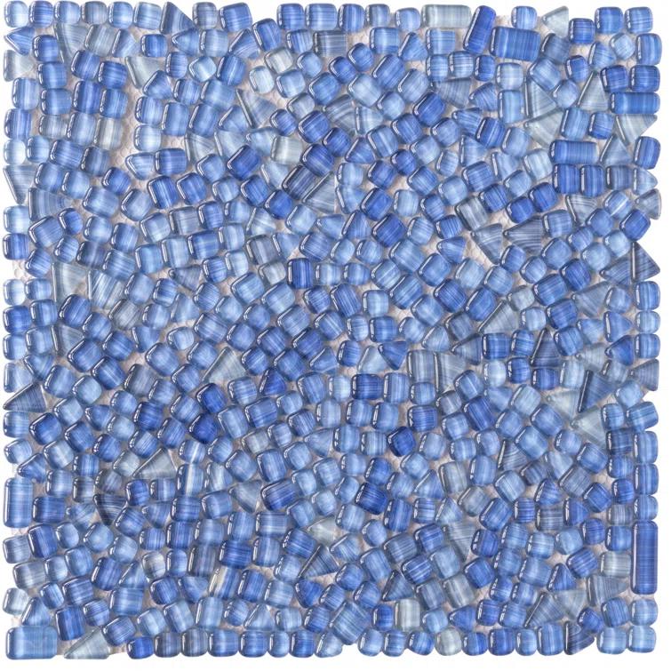 Glass Pebbles Mosaic Wall & Floor Tile