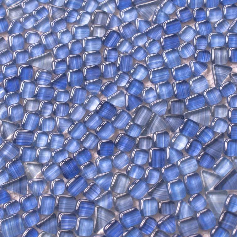 Glass Pebbles Mosaic Wall & Floor Tile