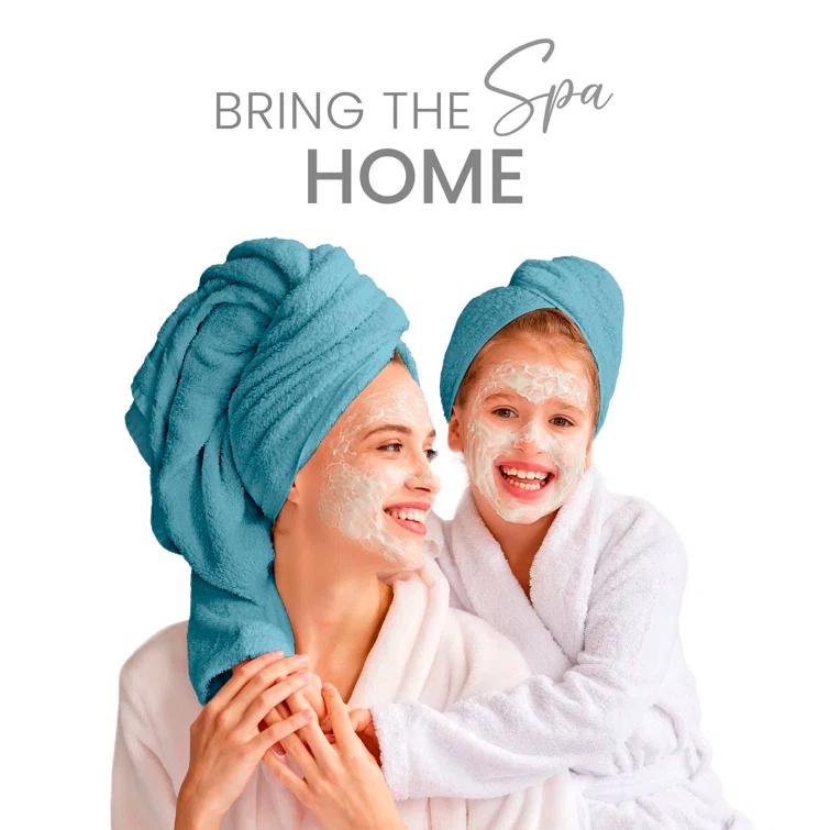 Martex 6 Piece Luxury Cotton Towel Set, 2 Bath Towels, 2 Hand Towels, 2 Washcloths 500 GSM 100% Ring Spun Cotton Highly Absorbent Soft Towels for Bathroom For Everyday Use, Hotel & Spa