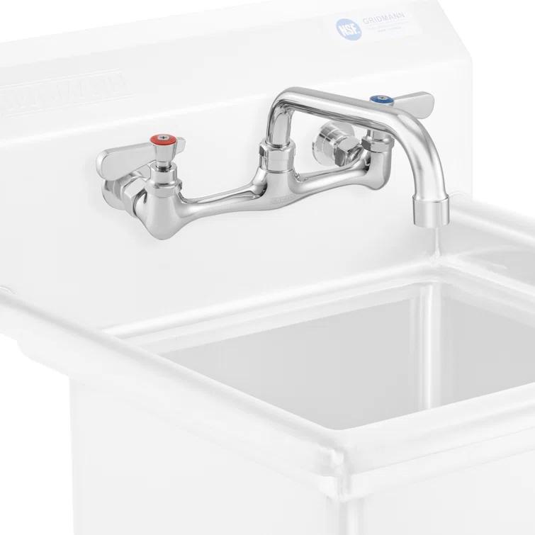 Express KitchQuip Wall Mounted Optional Bathroom Faucet WMF6"S