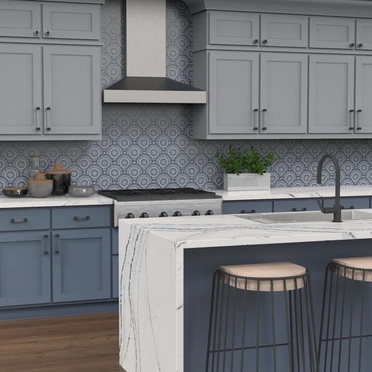 Brushed Golden Brass Square Knob with Mounting Hardware