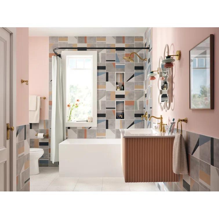 Weymouth Widespread Bathroom Faucet with Drain Assembly