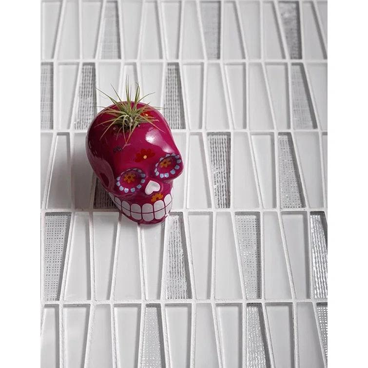 1" x 3" Glass Brick Joint Mosaic Wall and Floor Tile