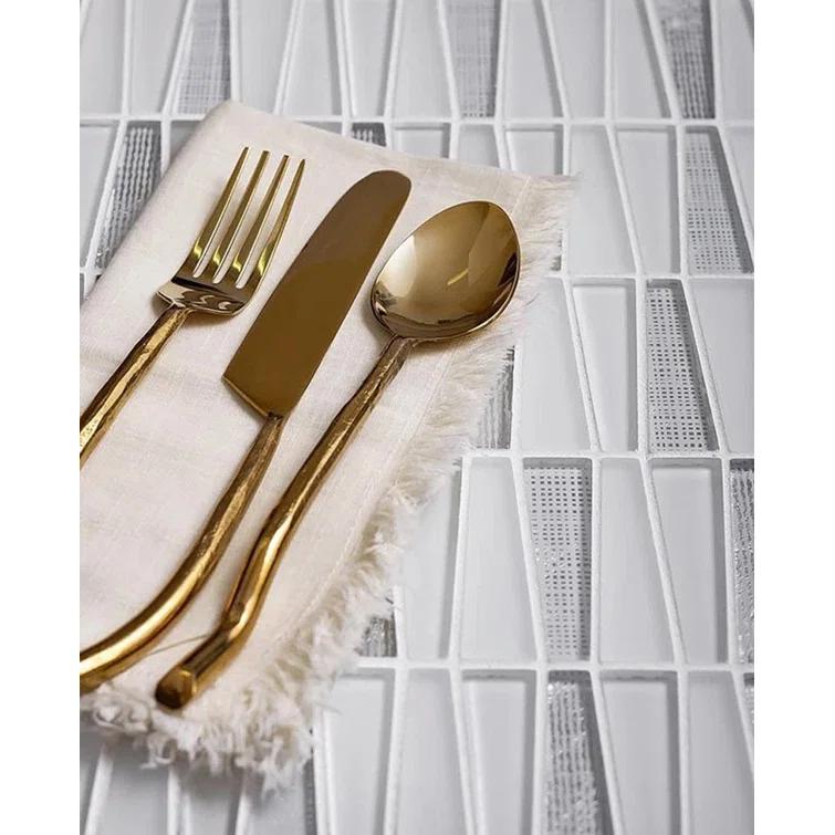 1" x 3" Glass Brick Joint Mosaic Wall and Floor Tile