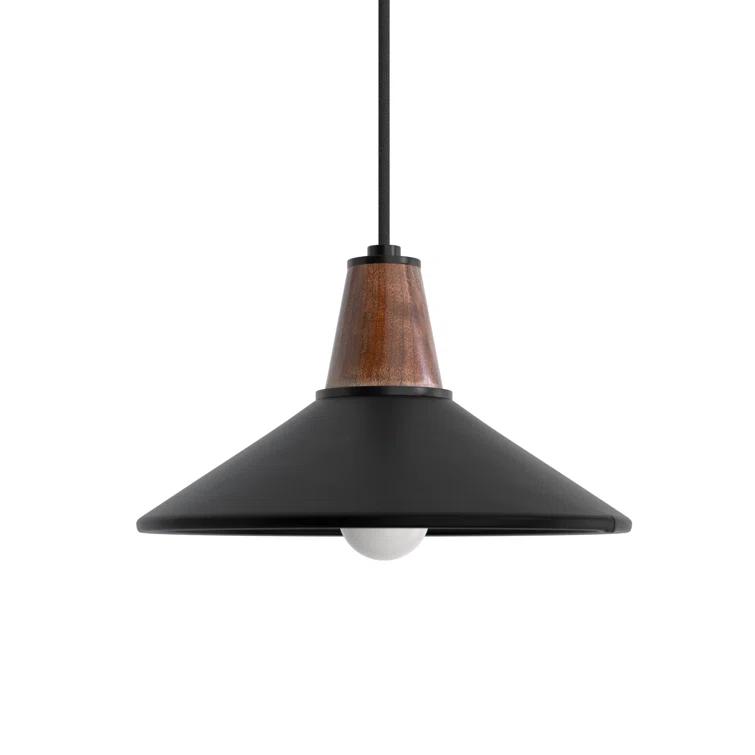 Doherty Pendant Light - Black / 11"Dia