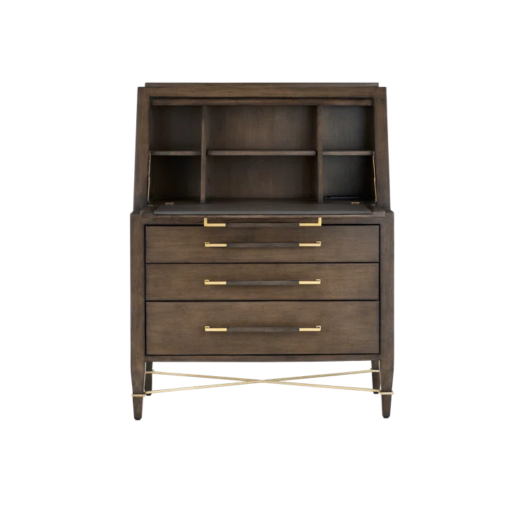 Currey & Company Verona Chanterelle Secretary Desk