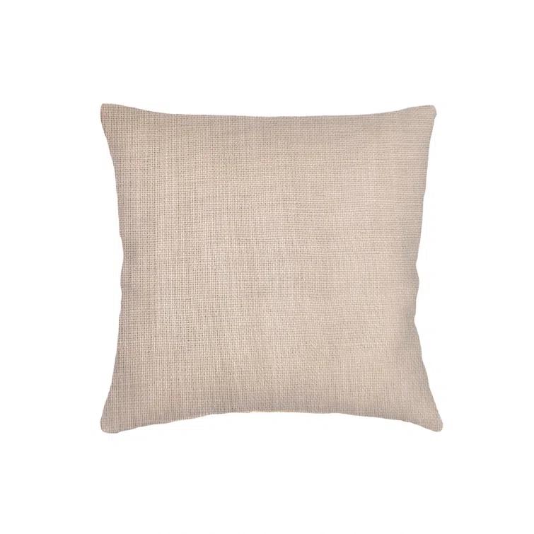 So Soft Linen Warm Beige Pillow 20x20 / Cover Only