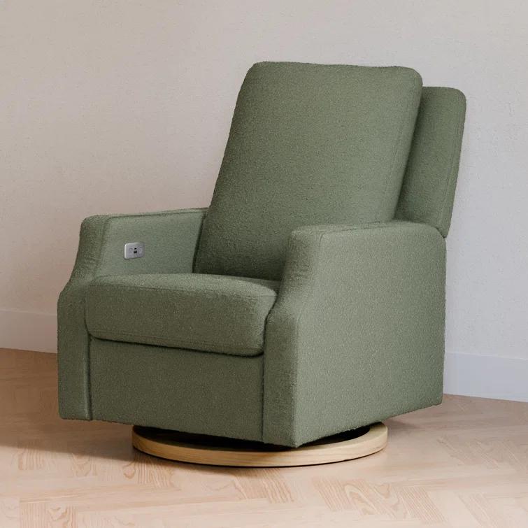 Crewe Electronic Recliner and Swivel Glider in Eco-Performance Fabric