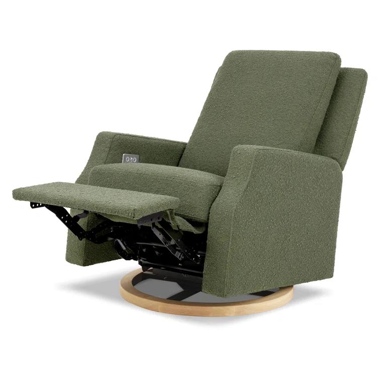 Crewe Electronic Recliner and Swivel Glider in Eco-Performance Fabric