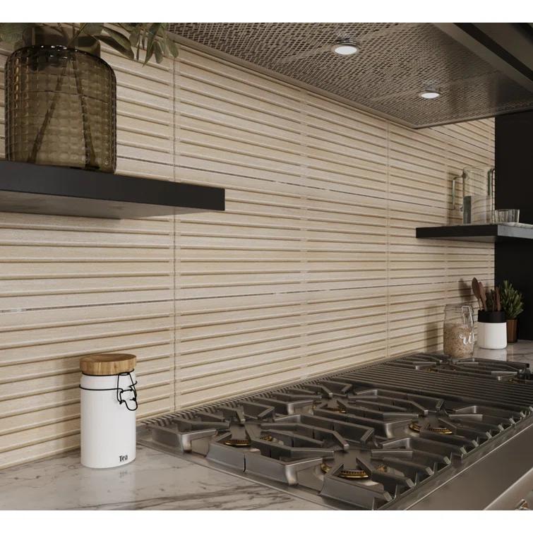 Spa 11-7/8 In. X 35-1/2 In. Ceramic Wall Tile