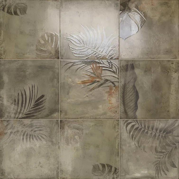 Angela Harris Tempest 7.87 In. X 7.87 In. Matte Ceramic Wall Tile (10.76 Sq. Ft. / Case)