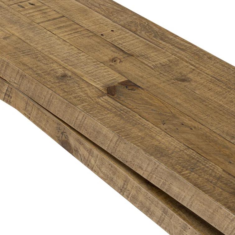 Matthes 60" Sierra Rustic Natural Solid Wood Console Table