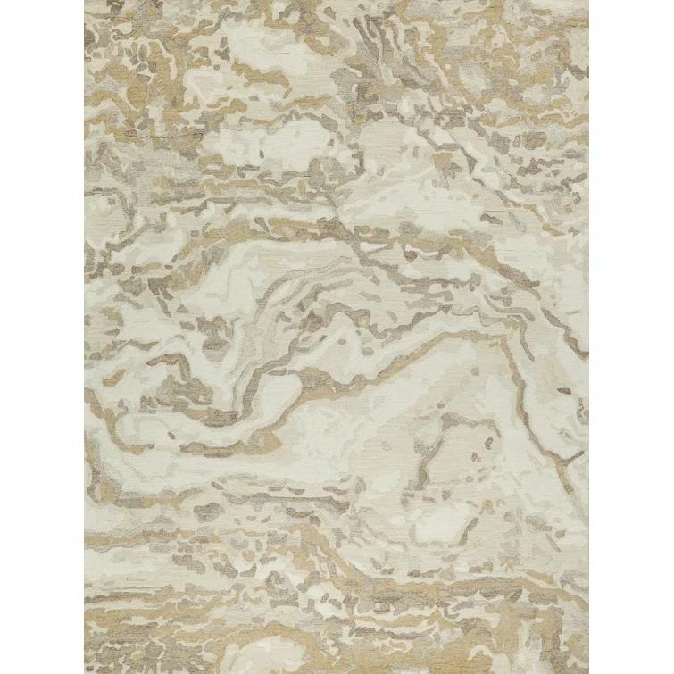 Cortero Hand Tufted Wool Abstract Rug