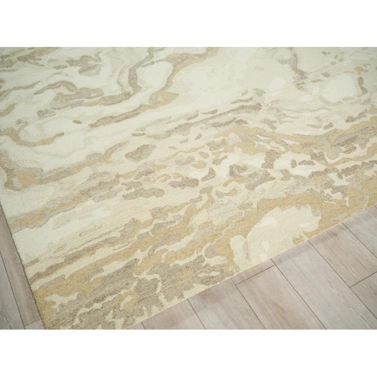 Cortero Hand Tufted Wool Abstract Rug