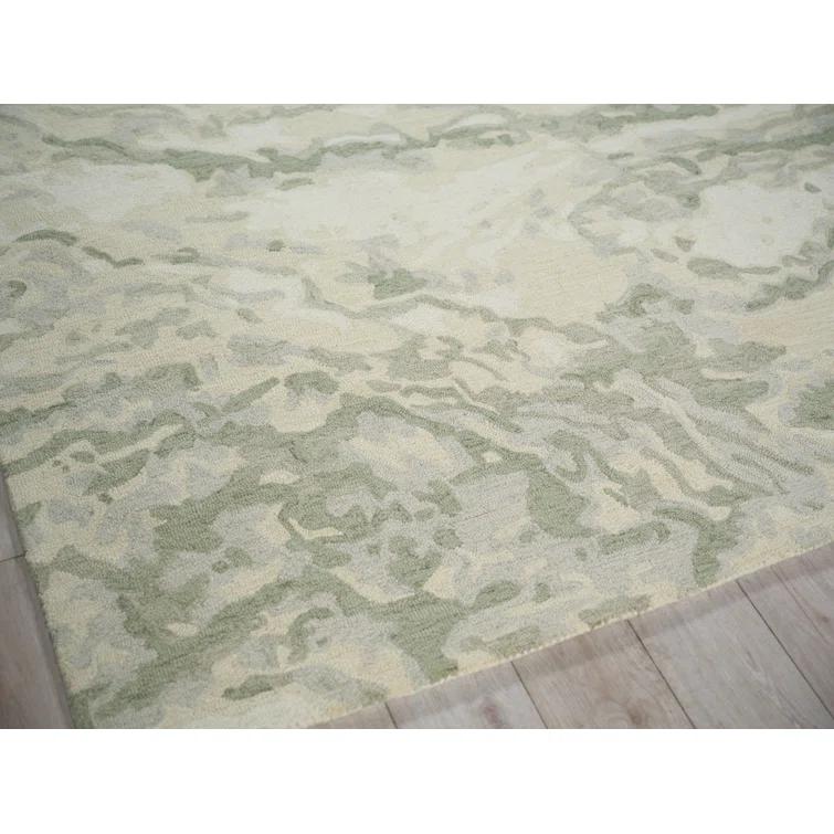 Cortero Rectangle Hand Tufted Wool Area Rug