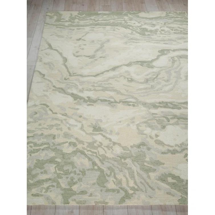 Cortero Rectangle Hand Tufted Wool Area Rug