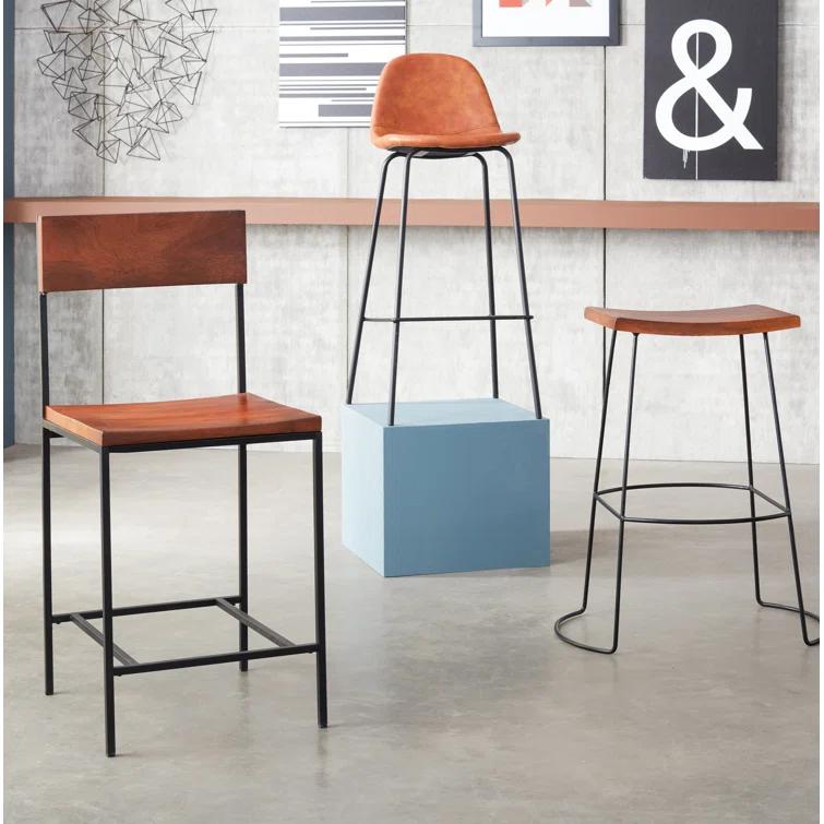Kody Vegan Leather Bar & Counter Stool