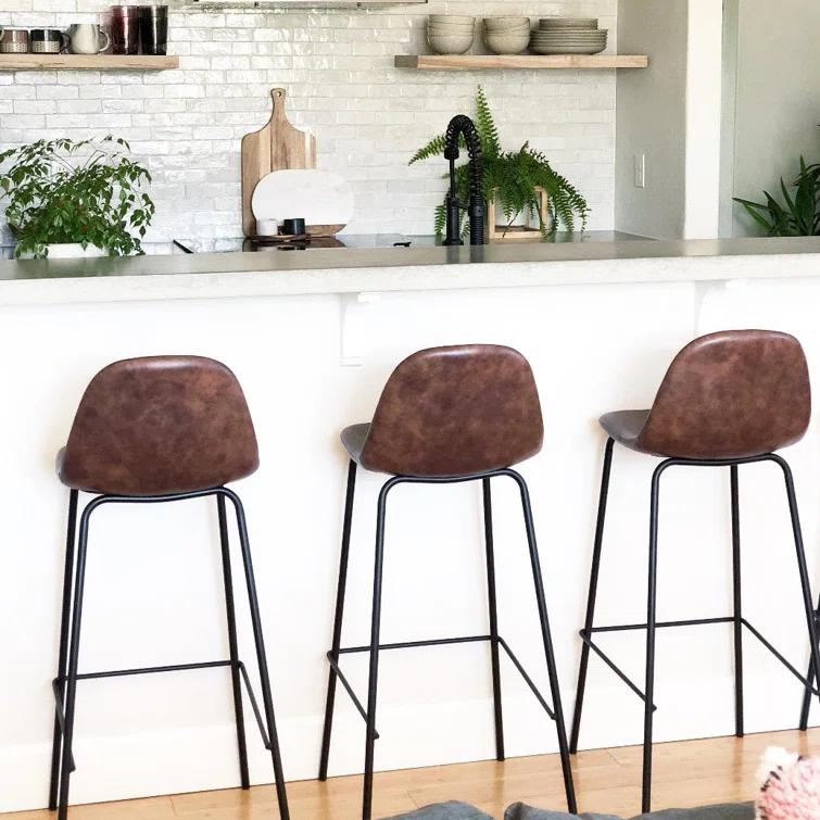 Kody Vegan Leather Bar & Counter Stool