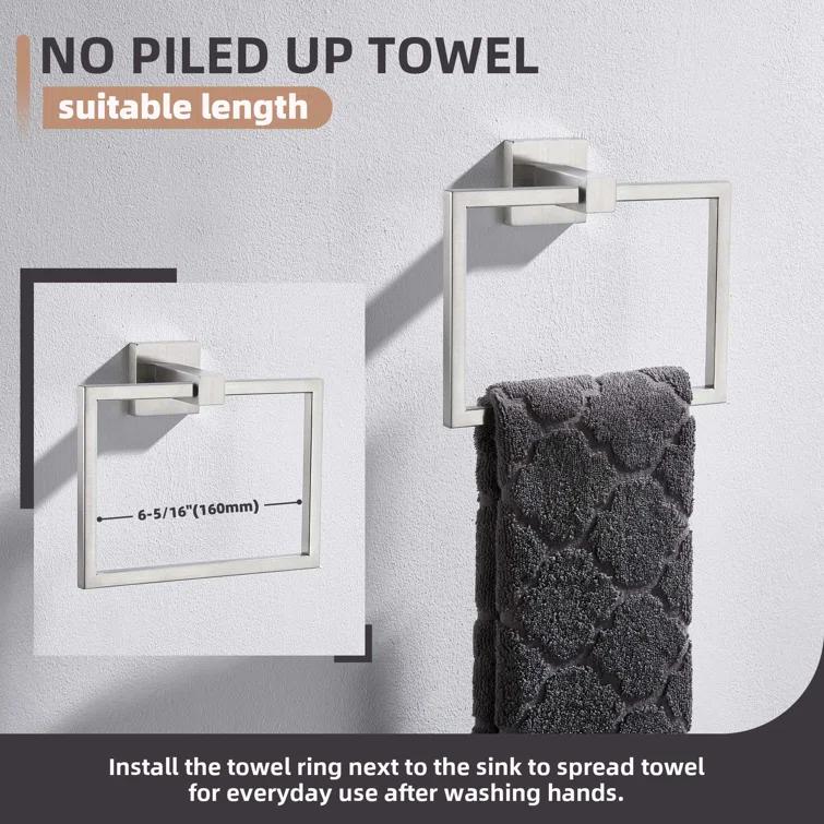Wall Mounted Bathroom Towel Ring