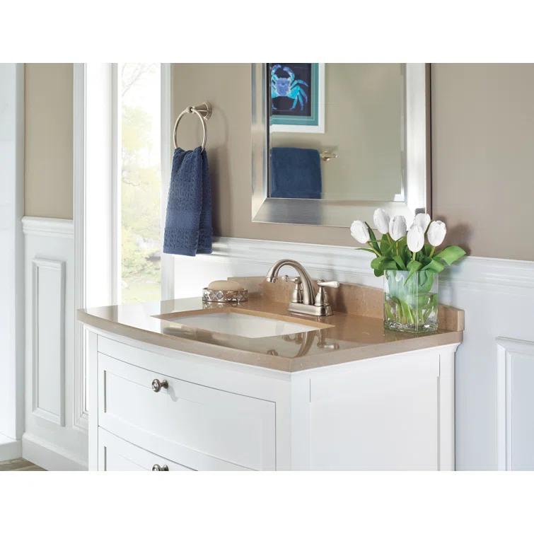 Windemere Centerset Bathroom Faucet with Drain Assembly, 2-handle Bathroom Sink Faucet