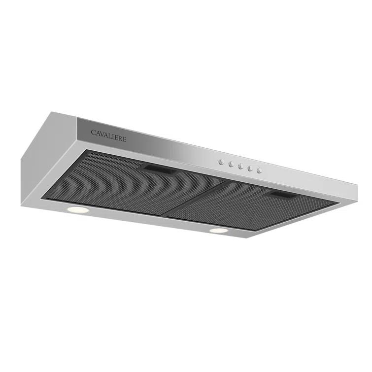Cavaliere 30" Stainless Steel 93 CFM Ducted (Vented) Under Cabinet Range Hood with Mesh Filter
