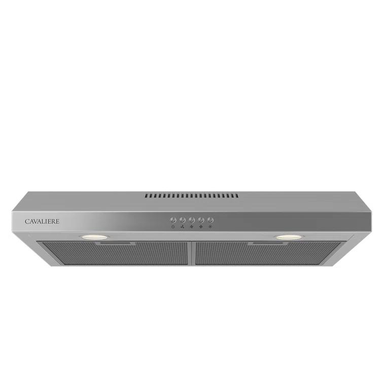 Cavaliere Cavaliere 30" Stainless Steel 200 CFM Ducted (Vented) Under Cabinet Range Hood with Mesh Filter 843012109114