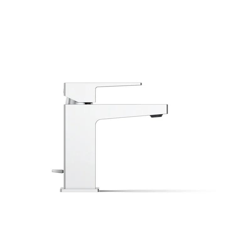 Kohler Honesty Single-Handle Bathroom Faucet with Pop-Up Drain Assembly, One Hole Bathroom Sink Faucet, 1.2 gpm