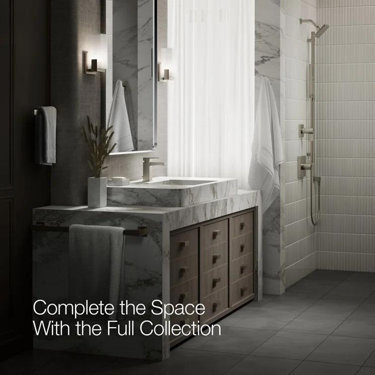Kohler Honesty Single-Handle Bathroom Faucet with Pop-Up Drain Assembly, One Hole Bathroom Sink Faucet, 1.2 gpm