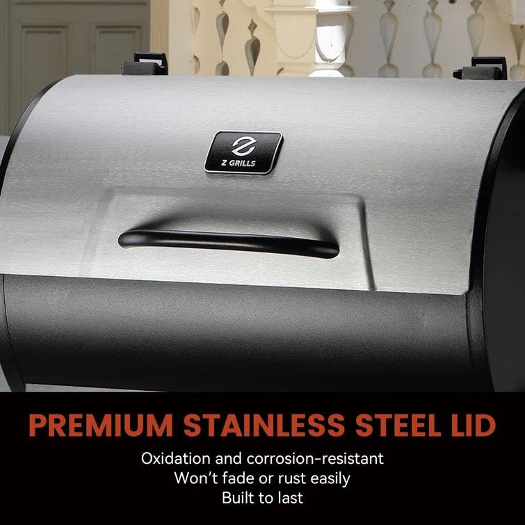 Z GRILLS Classic ZPG-7002B3E 697 sq. in. 8-in-1 Wood Pellet Grill and Smoker