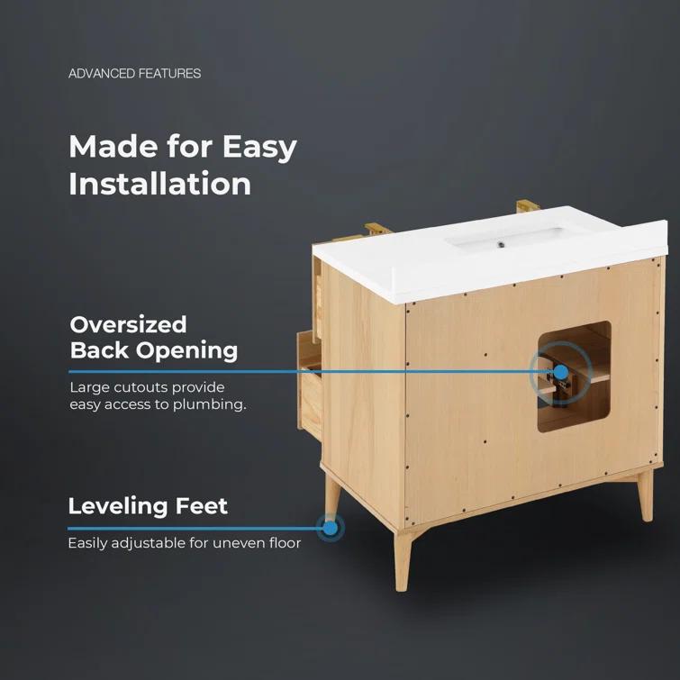 Gabi 36 in. Single Sink Bathroom Vanity