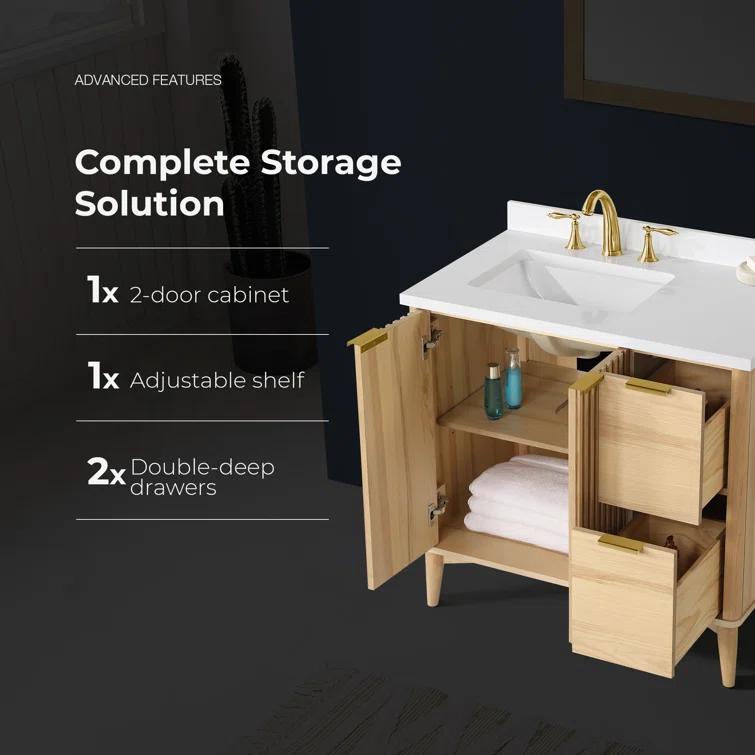 Gabi 36 in. Single Sink Bathroom Vanity
