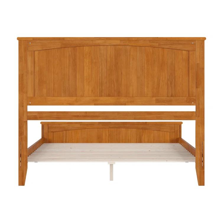 AFI Furnishings Nantucket Low Profile Solid Wood Platform Bed with Matching Footboard