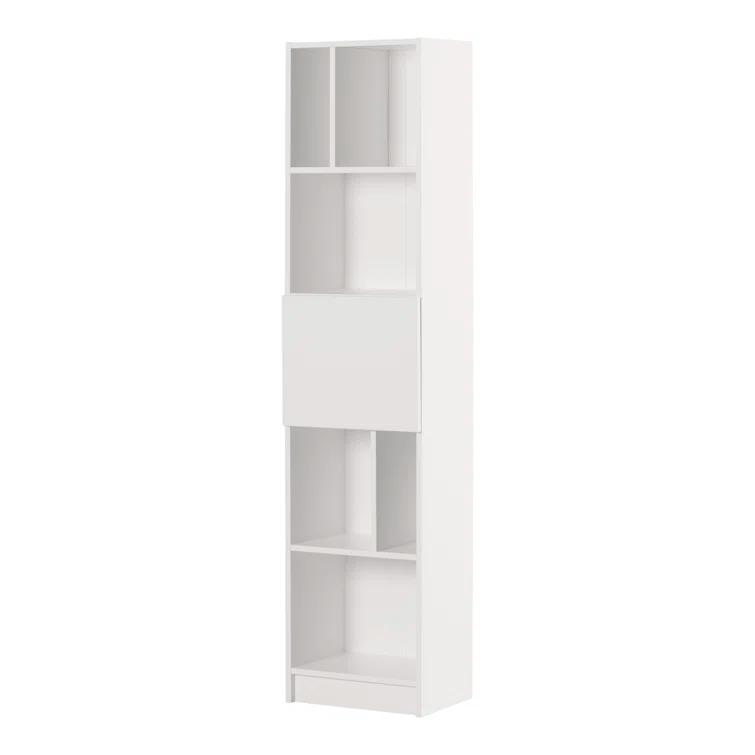 Liora Narrow 5-Shelf Narrow Bookcase