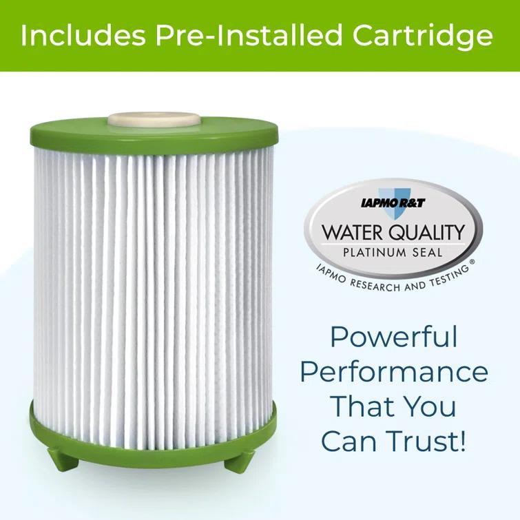 WaterChef U9000 Premium Under-Sink Water Filtration System w Intelligent Monitor