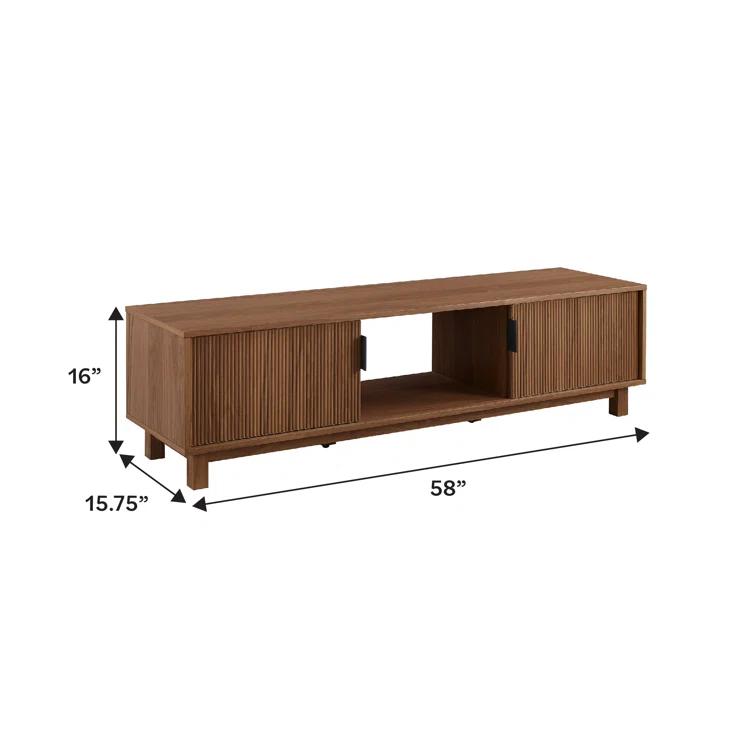 Farmann Reeded 2-Door TV Stand