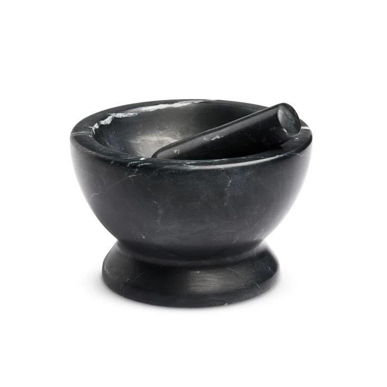 Salla Mortar and Pestle - Black