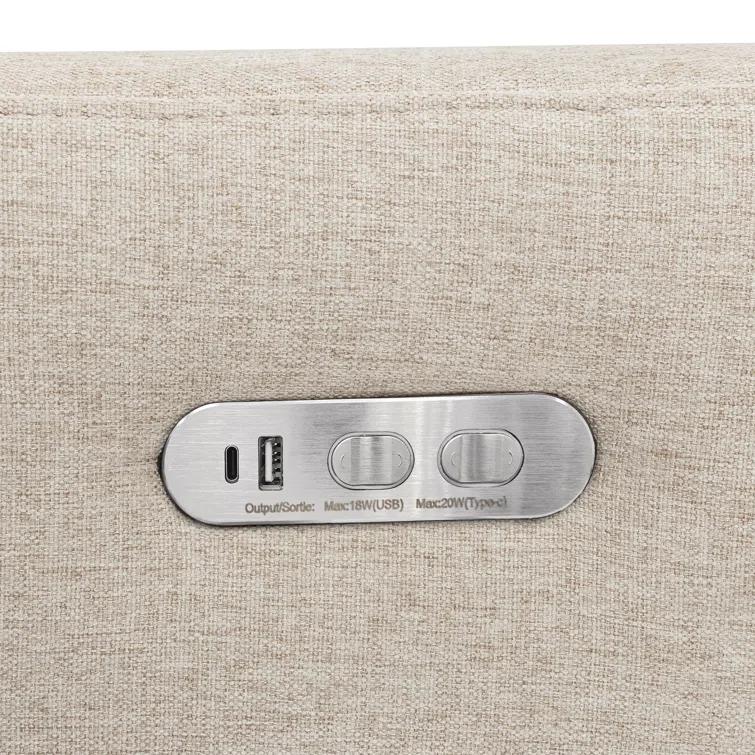 Kiwi Plus Power Glider Recliner w/ Power Headrest