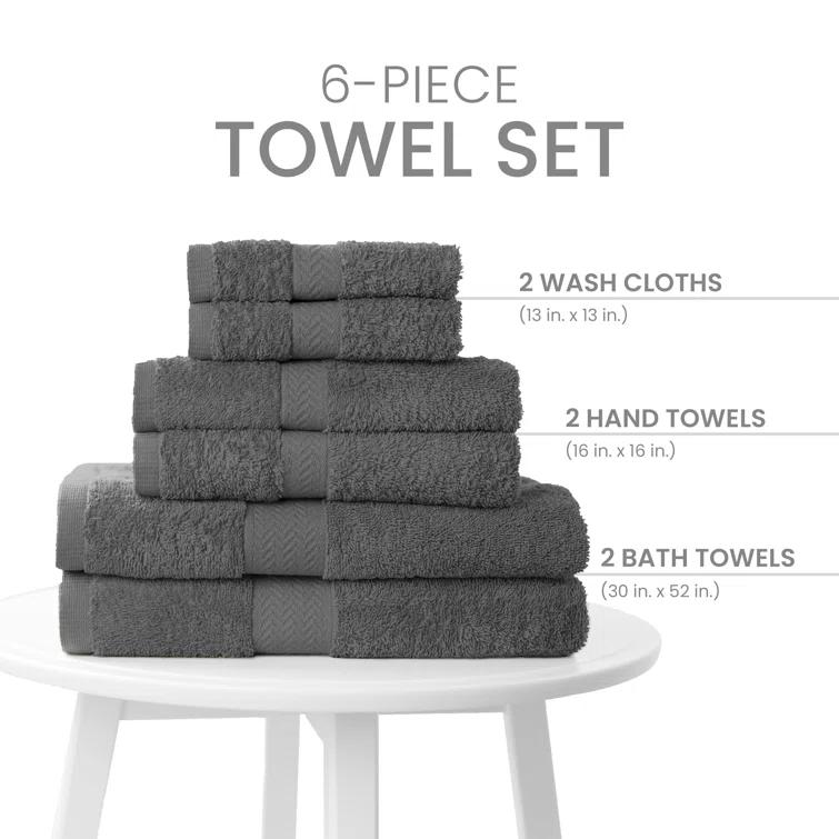 Martex Martex Ringspun 6-Piece Towel Set